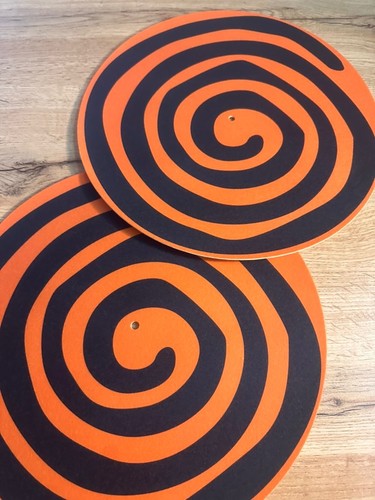 Orange tribal swirl pattern - tribal,