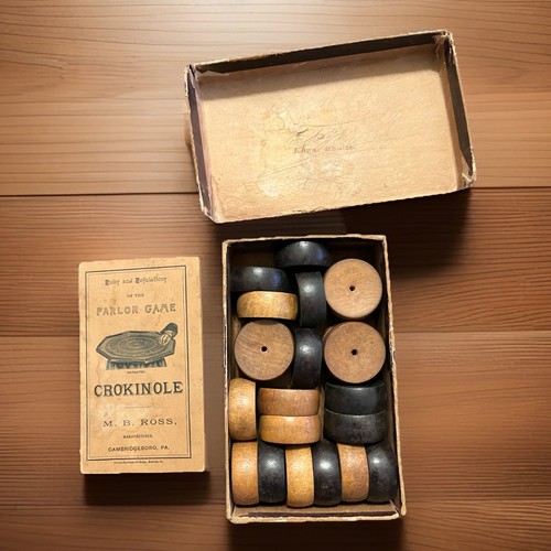 1800s antique crokinole - antique,