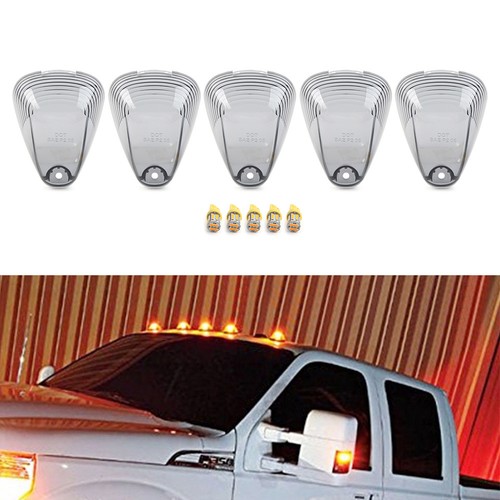 Amber led smoke roof - amber, cab