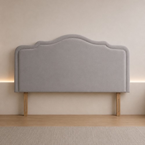 Curved headboard arch strutted - curved,