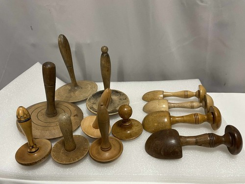 Set antique wooden - 12,