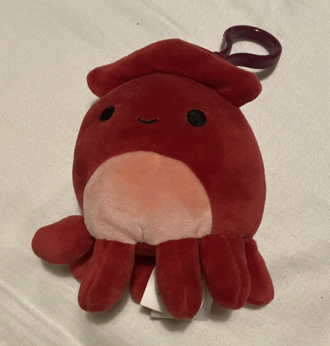 Squishmallows red sea creature - sea,