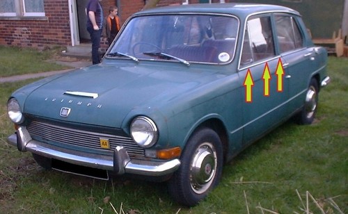 Triumph 1300 fwd - 1300, 1965-70