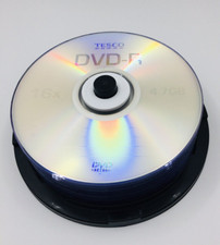 Tesco Blank Opened DVD-R 16x 4.7GB Recordable Discs - Pack of 24 Should be 25