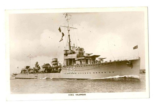 Hms valorous rn - hms, destroyer
