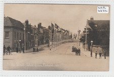 STRATFORD ON AVON  Bridge Street  Shakespeare Festival Flags RP #4222