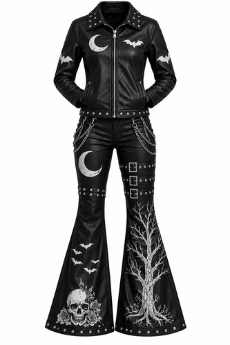 Women gothic sheepskin - women's,