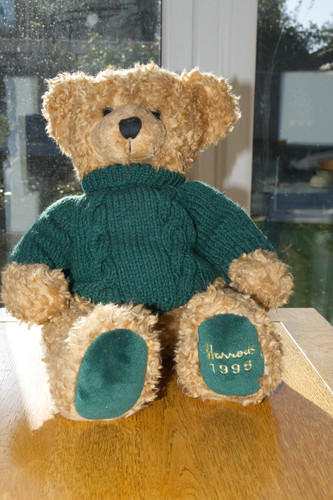 Harrods christmas teddy bear - christmas,