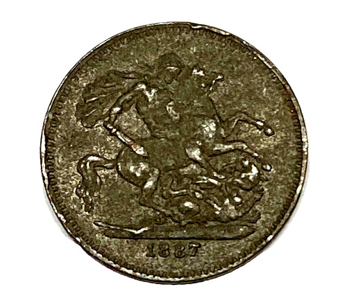 1887 victoria jubilee head - 1887,
