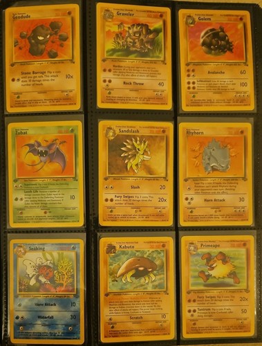Vintage pokemon cards - vintage,