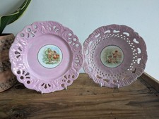 Pair Of ANTIQUE Victorian Pink
