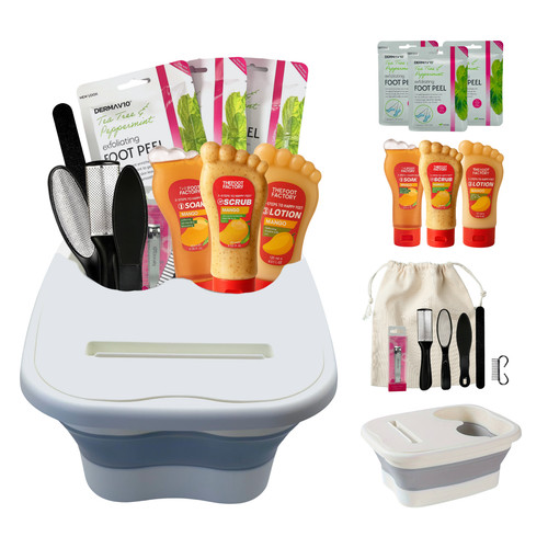 Foot care kit exfoliating - foot,