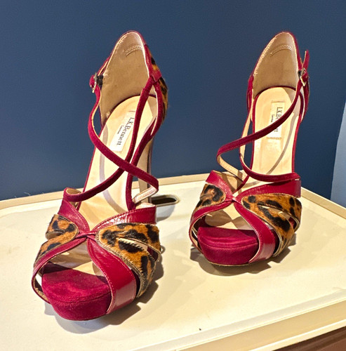 Bennett burgundy leopard - l.k.,
