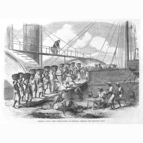 Jamaica coaling royal - coaling, a