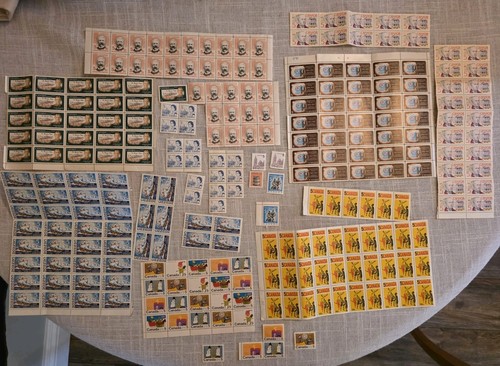 Canada cent stamps lot - 5, of