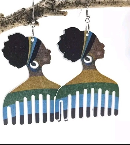 Tribal art comb - ,
