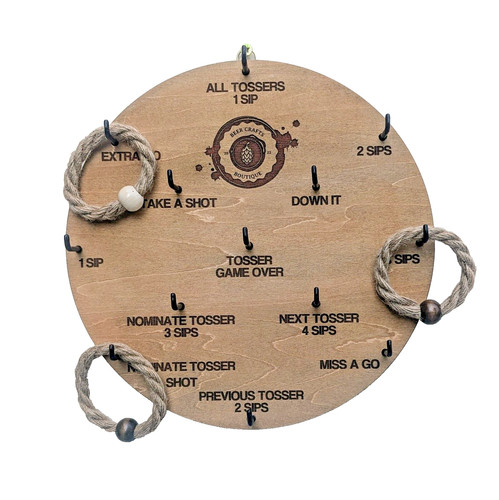 Tipsy tossers rope ring - tossers, toss