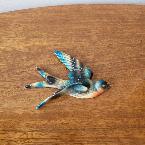 Vintage cast metal - cast, flying