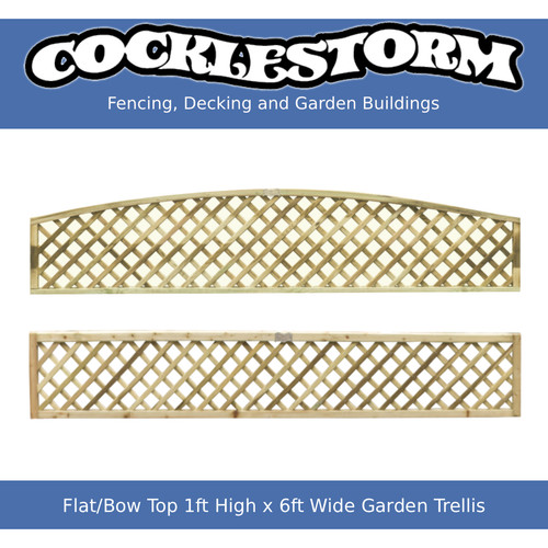 Packs flat bow top 1ft - of, flat/bow