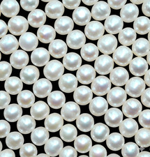 50pcs natural white freshwater