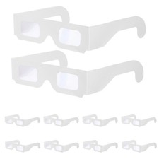  25pcs Diffraction Eyeglasses: Adorable Diffraction Glasses For Party