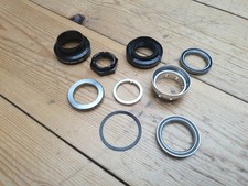 Tange Seiki MX 320 Headset Sealed Bearing Repop Black Anodised Old School BMX 