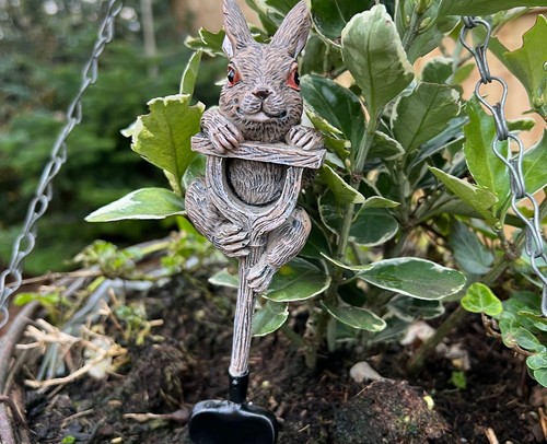 Rabbit garden decoration small - garden,