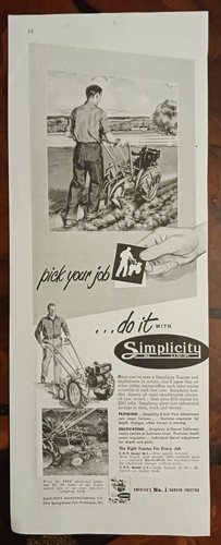 1952 simplicity farm - 1952,