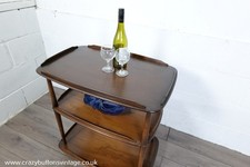 Ercol Windsor Dark Elm Tea Drinks Trolley