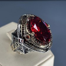 Ottoman Ruby Sterling Silver