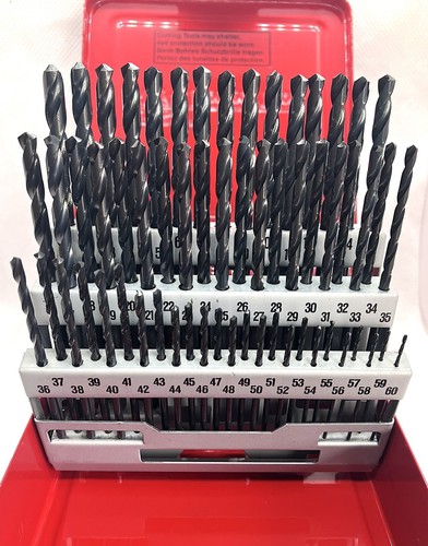Dormer drill gauge set 60 - drill, 1-60