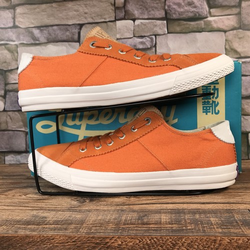 Superdry men orange suede - orange,