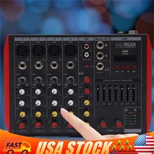 6 Channel Mixing Console Sound