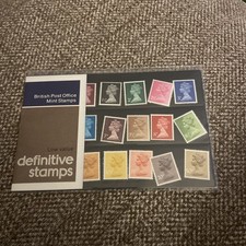 Presentation Pack Low Value Definitive Stamps