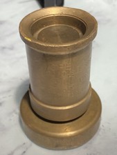 Vintage Brass Spray Type Fire Nozzle