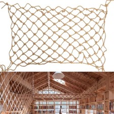 Hemp Rope Net 4ftx8ft Heavy