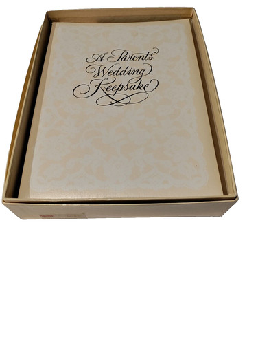 Parents wedding keepsake - a,