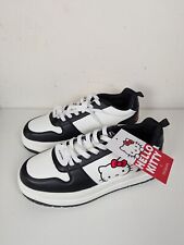Hello Kitty Back & White Platform Trainers Adults Sizes UK  5 - 8  - NEW