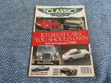 CLASSIC & SPORTS CAR MAGAZINE