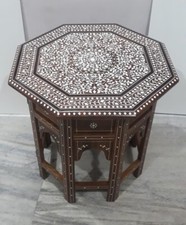 Anglo Indian Carved Inlaid