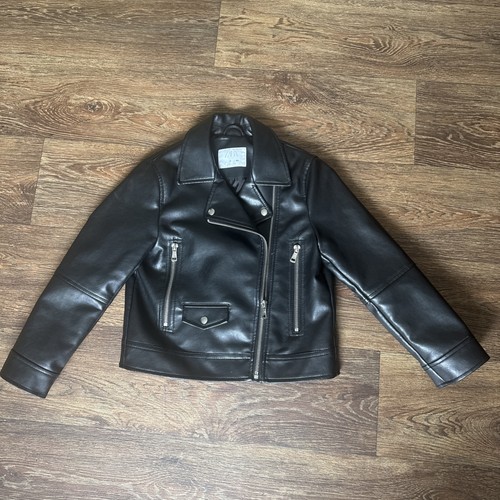 Girls zara leather - zara, jacket