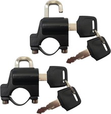 Handlebar helmet lock for - helmet, 7/8"