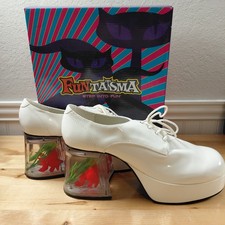 Funtasma White Platform Pimp