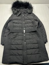 Wallis Black Midi Belted