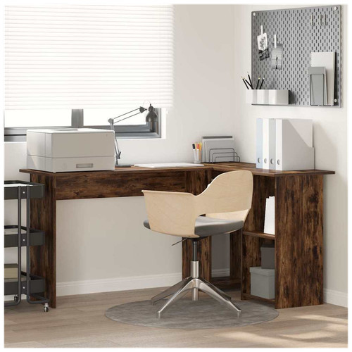 Corner desk smoked oak - smoked,