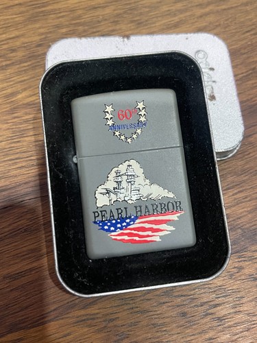 Zippo pearl harbour 60th - harbour,