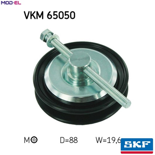 Tensioner pulley vbelt - pulley, vkm
