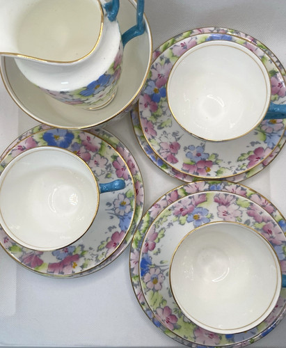 Crown staffordshire tea - tea, set