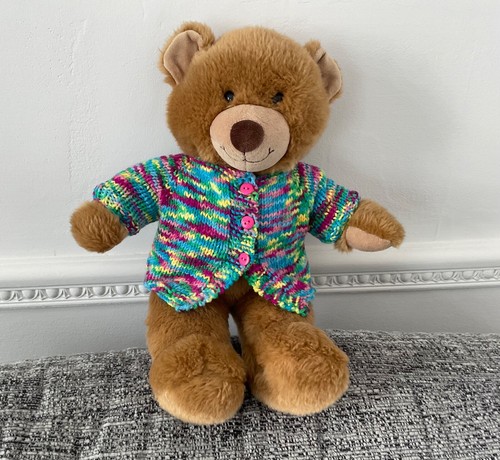 Hand knitted teddy - hand,