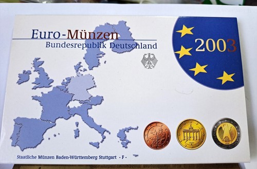 2003 germany euro sealed - ,